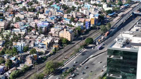 cinematic video of grand southern trunk rd also known as chennai – theni highway.
