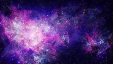 animación cg - viaje a través del espacio