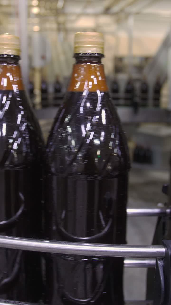 Bottles on a Production Line
