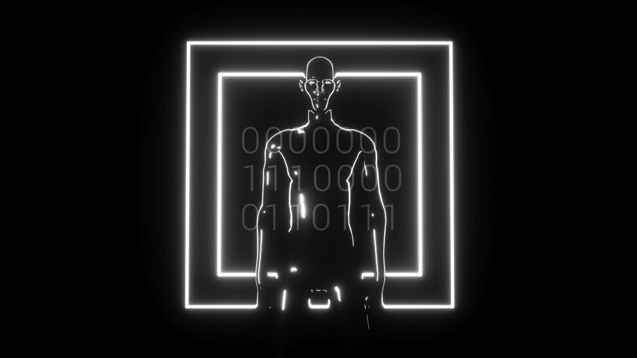 4k стилизованный искусственный интеллект.