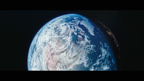 earth from space at night
