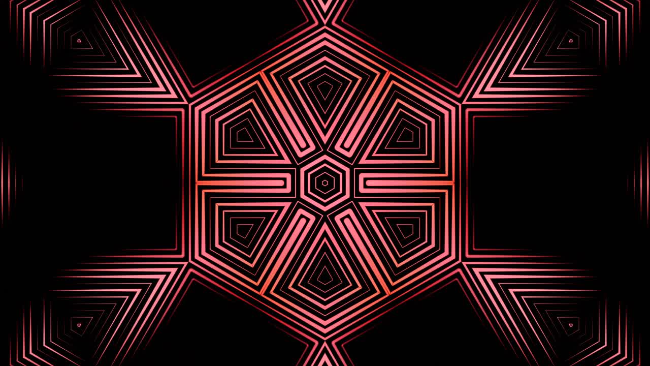 Modello geometrico astratto del mandala