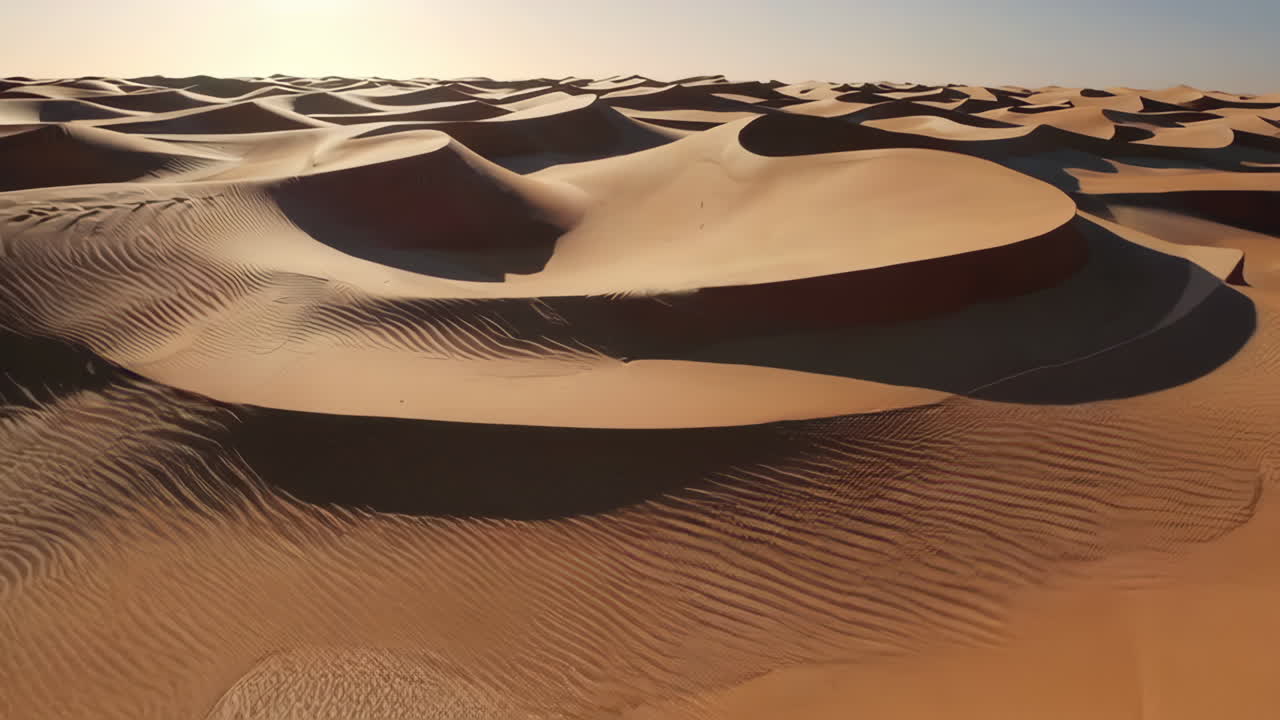 paisaje de dunas de arena del desierto
