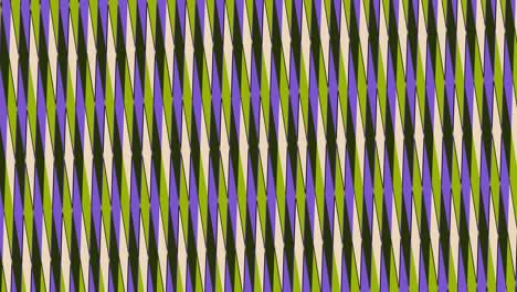 animation consisting of intersected colored stripes.