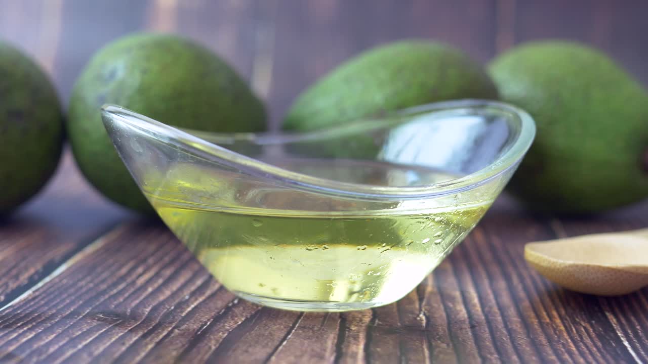 유리 그에 아보카도 기름