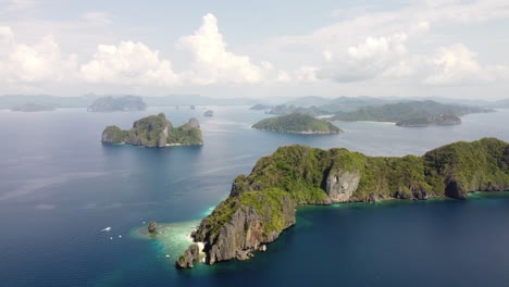 Impresionante-Vista-Aérea-Del-Archipiélago-De-Palawan.