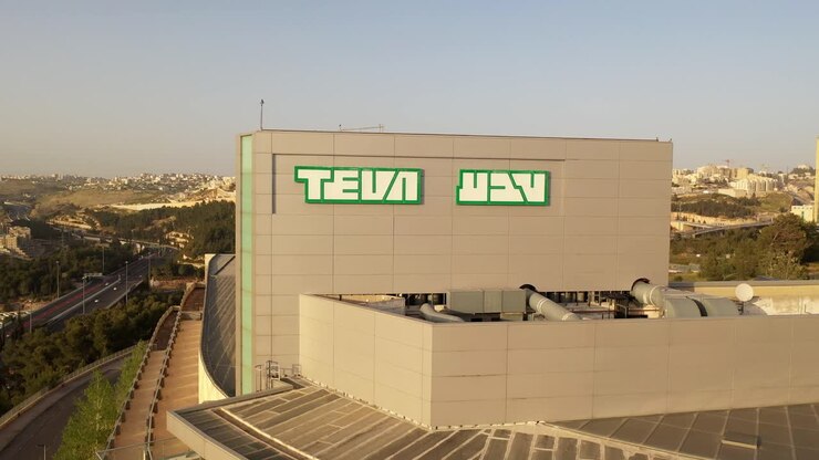Vista aerea dell'edificio TEVA