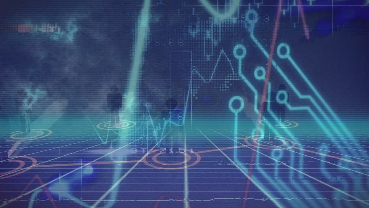 인체의 애니메이션과 데이터 처리