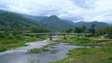 Kiriwong-Village---Eines-Der-Besten-Frischluftdörfer-In-Thailand-Und-Lebt-In-Der-Kultur-Im-Alten-Thailändischen-Stil