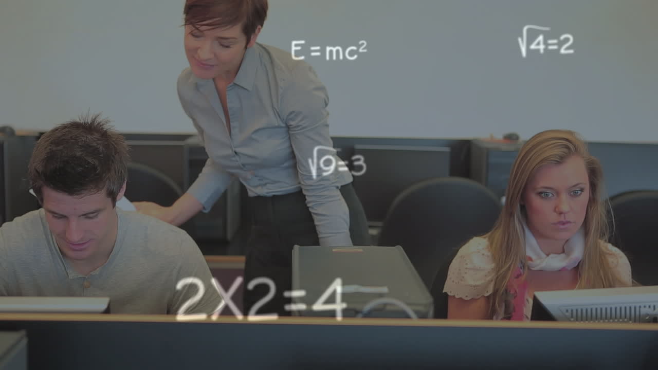 анимация математических формул над кавказскими студентами с помощью компьютеров