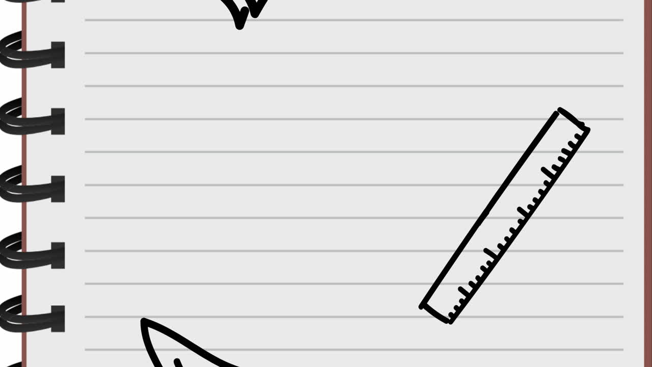 ⁇  바탕에 있는 선 위에 있는 여러 아이콘의 애니메이션