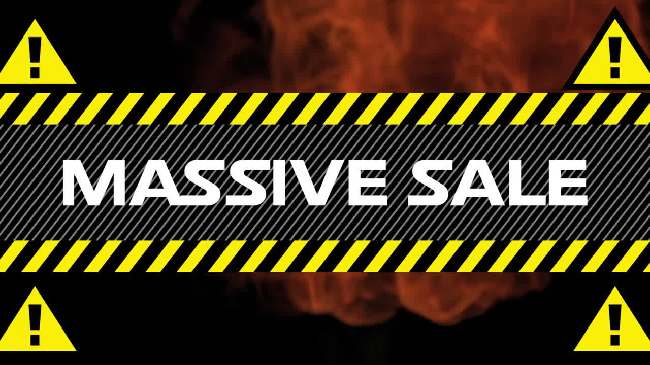 줄무 테이프에 대규모 판매 그래픽