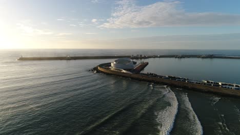 harbour of matosinhos aerial view