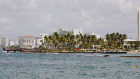 warm day in el boqueron bay, san juan, puerto rico