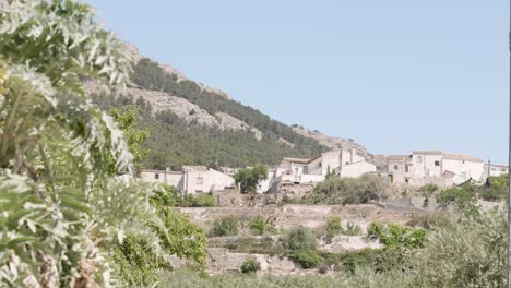 andalusian village surrounded by mountains