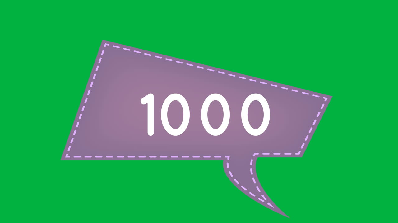 메시지 알림 증가 4k