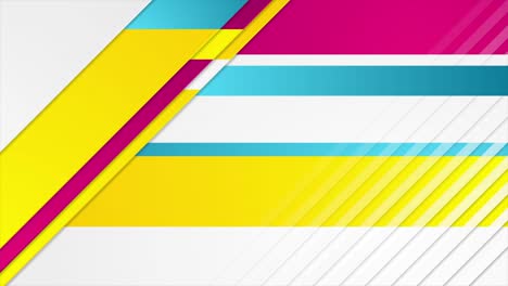 tecnología abstracta colorida fondo de movimiento geométrico corporativo