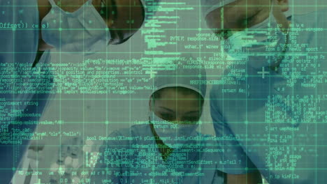 Animation-of-data-processing-over-diverse-surgeons