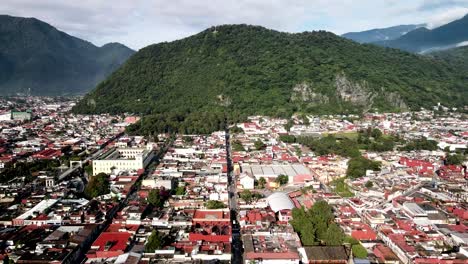 frontal view of main mountain in cordoba veracruz