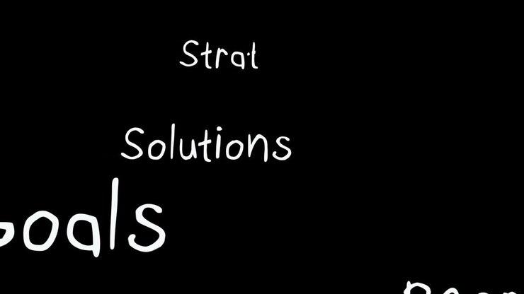 Business plan buzz words animation