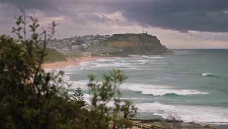메레웨더 비치 북쪽, 뉴캐슬, nsw, 오스트레일리아