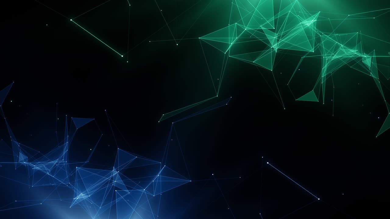 Plexus abstract network titles technology science background loop