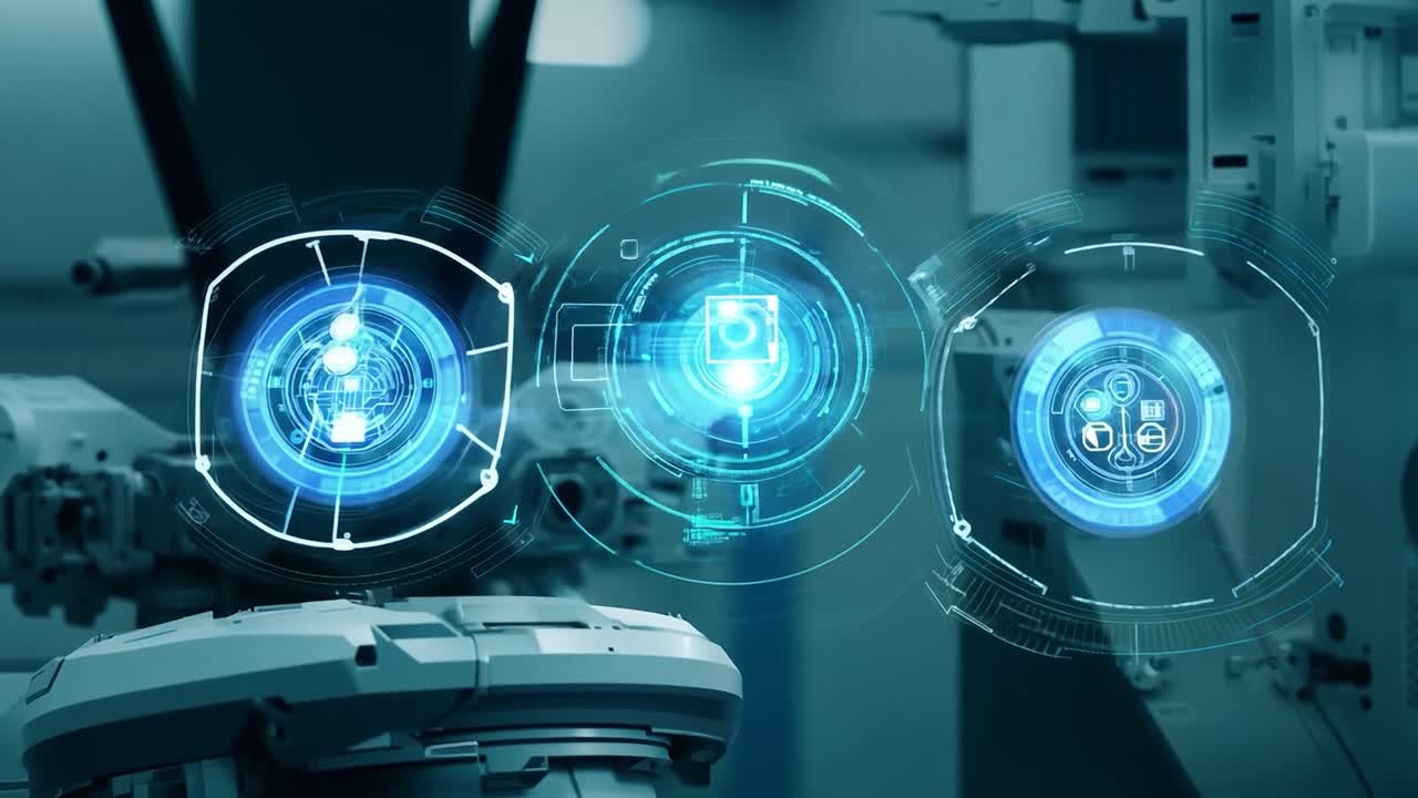 현대적인 자동화 된 공장