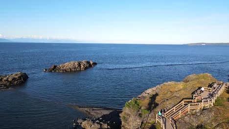 Vista-Aérea-Del-Parque-Neck-Point-En-Nanaimo