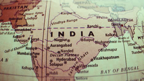 map of india and surrounding countries