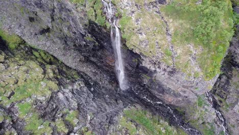 Spectacular-waterfalls-in-Alta-canyon-in-north-Norway