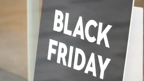 black friday sale sign