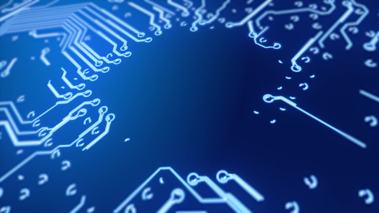 마이크로 칩 형성 및 라인 성장 및 빛나는