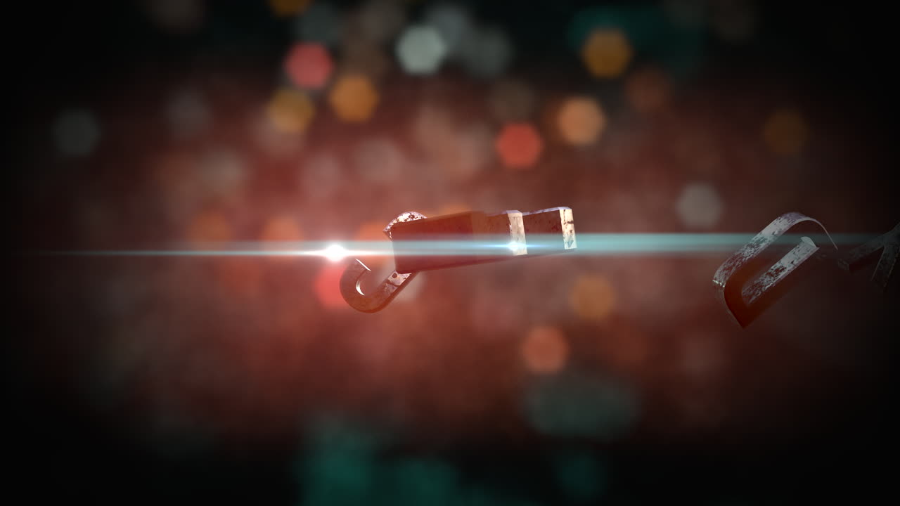 은하계 1에서 모션 네온 불빛이 있는 애니메이션 근접 촬영 우주의 날 텍스트