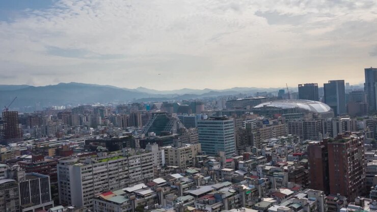 Hyper-Lapse Over Taipei 02