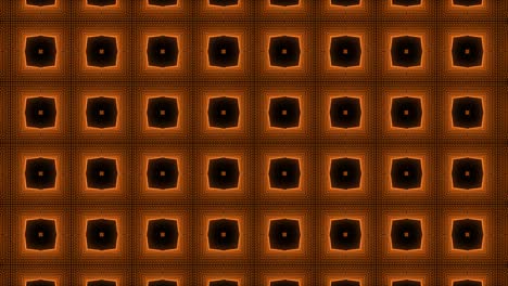 patrón de color naranja diseño gótico animación gráficos de movimiento