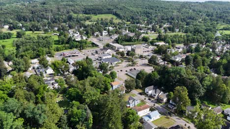 oxford, new york_aerial drone, chenango county