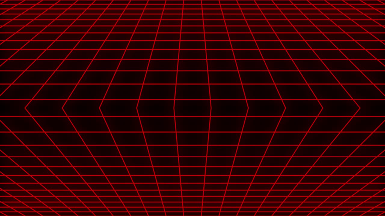 fondo de la cuadrícula de tecnología abstracta 4k
