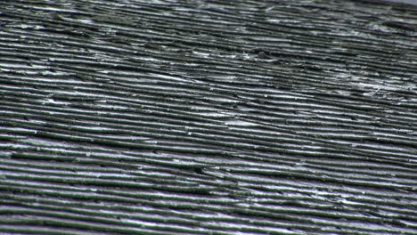 close-up of hinoki wood shingles on roof of japanese building