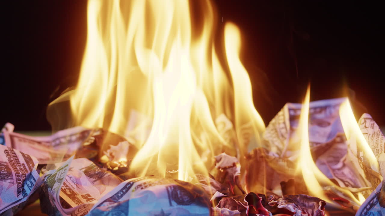 불타는 돈
