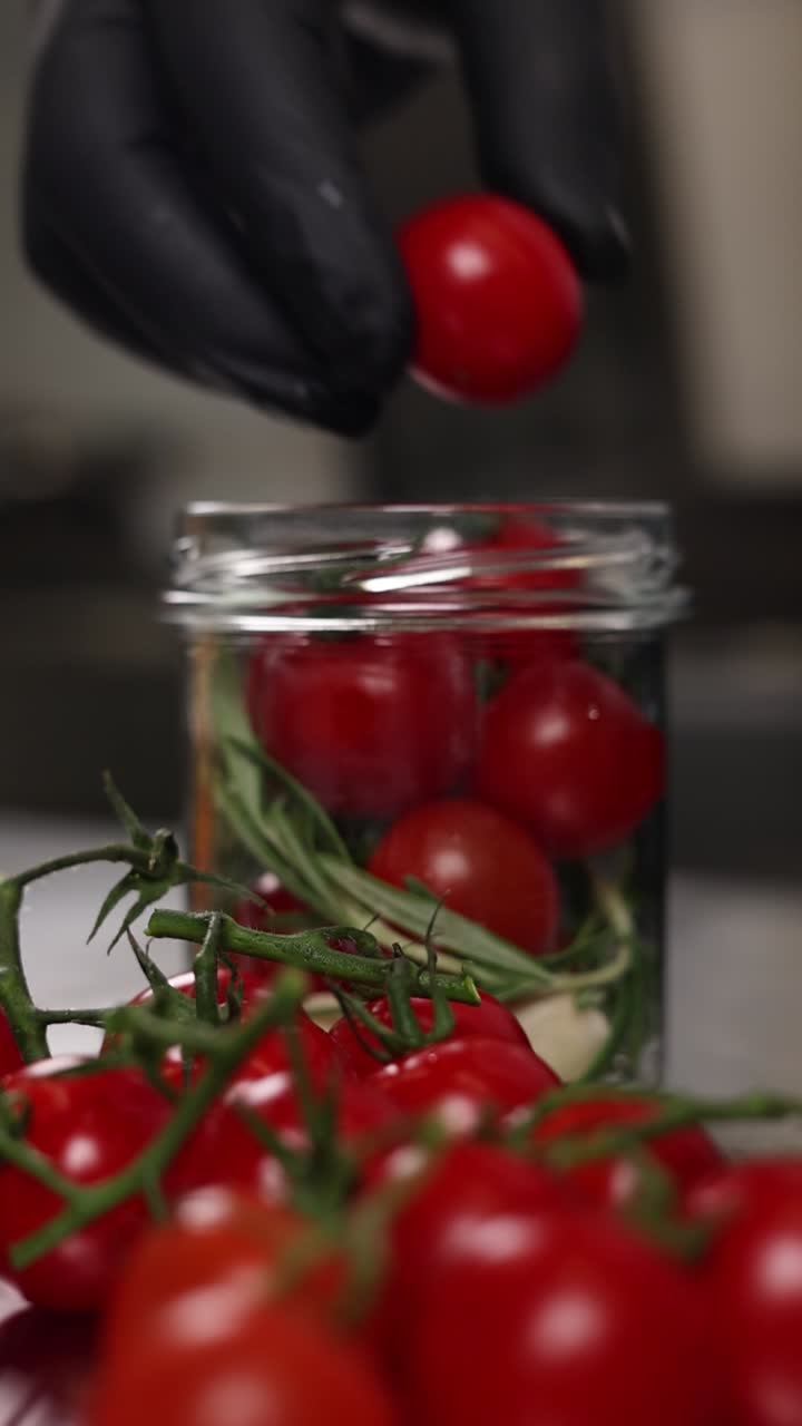 토마토를 보존하는 것