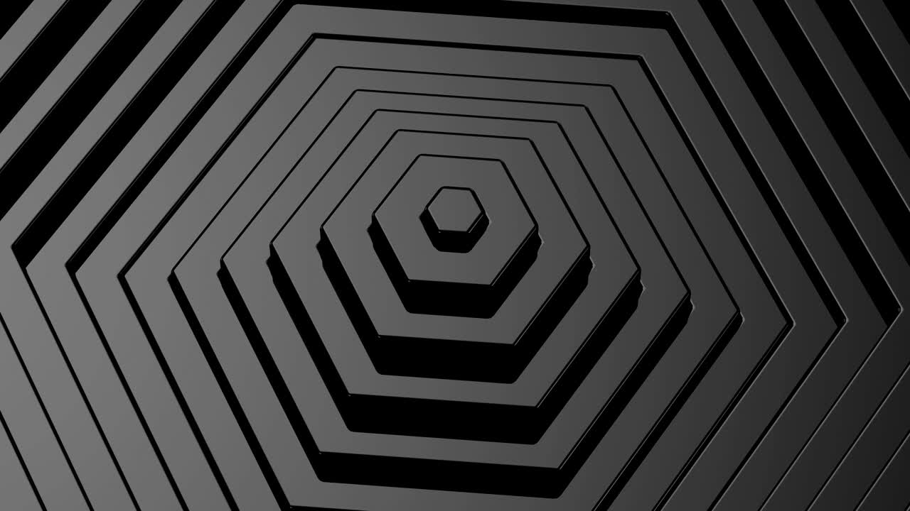 фон из анимированных шестиугольников