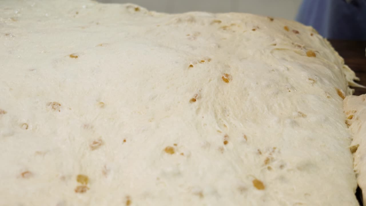 preparación de la masa para hornear