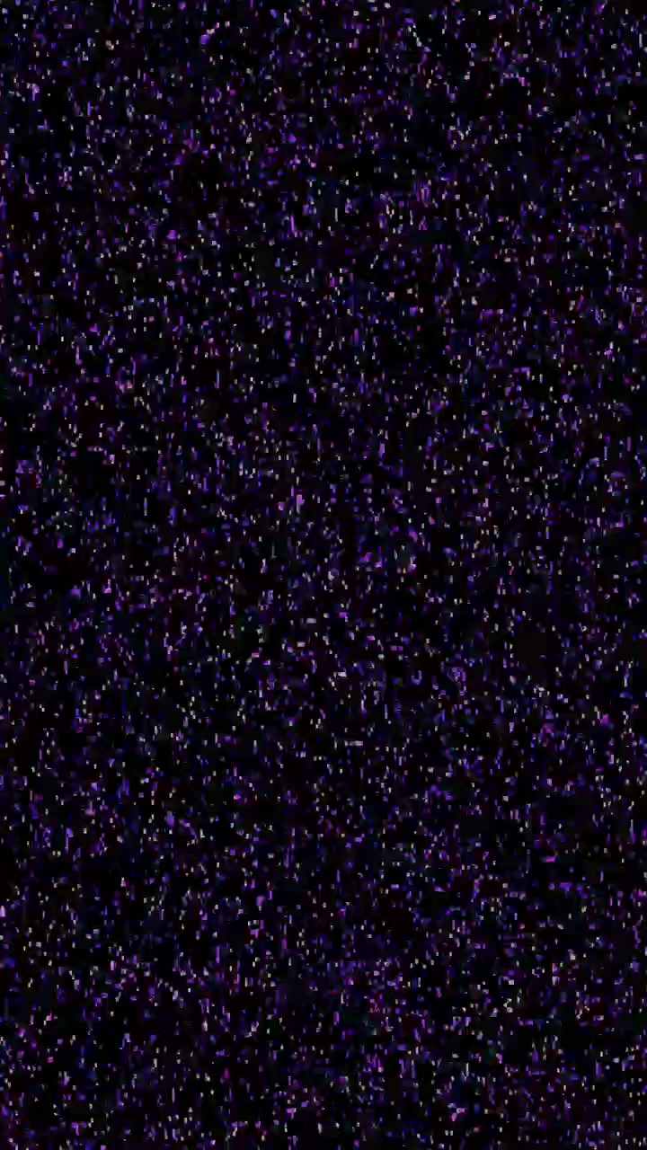 Digitale Rauschtextur mit violetten statischen Partikeln