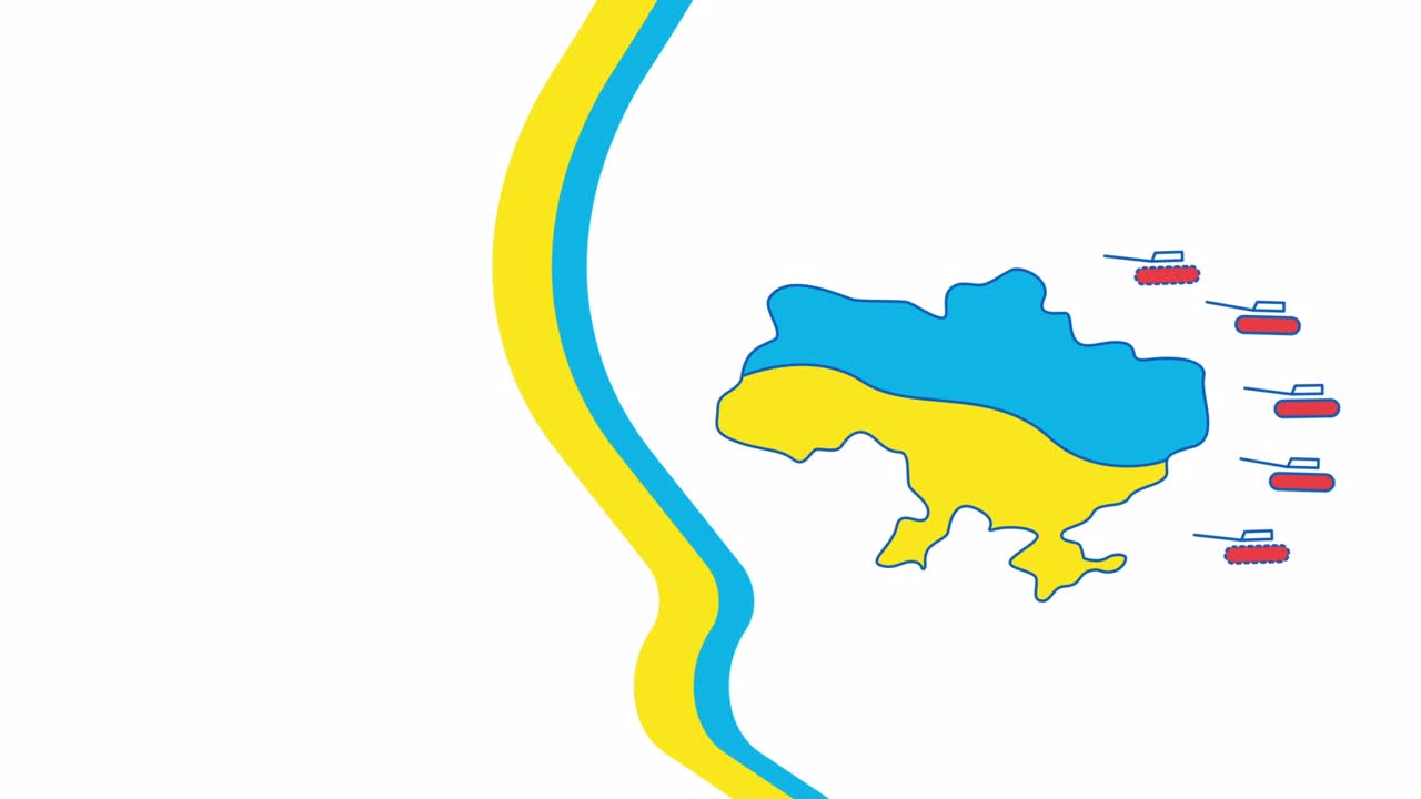 카 우크라이나 영토와 러시아 크의 4k 비디오