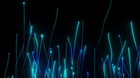 líneas brillantes abstractas