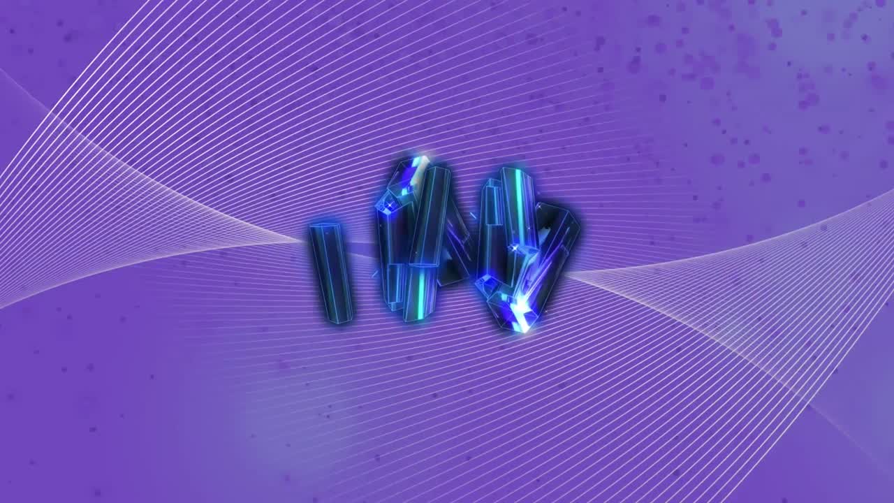 diseño abstracto azul que se mueve contra un fondo azul