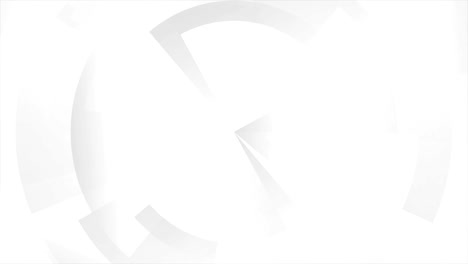 diagrama de engranajes de tecnología gris y blanco animación de video