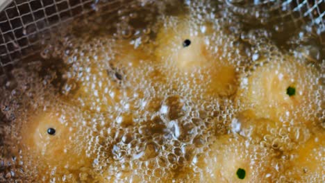 preparation of puff pastry dough for the fried chinese pastry.