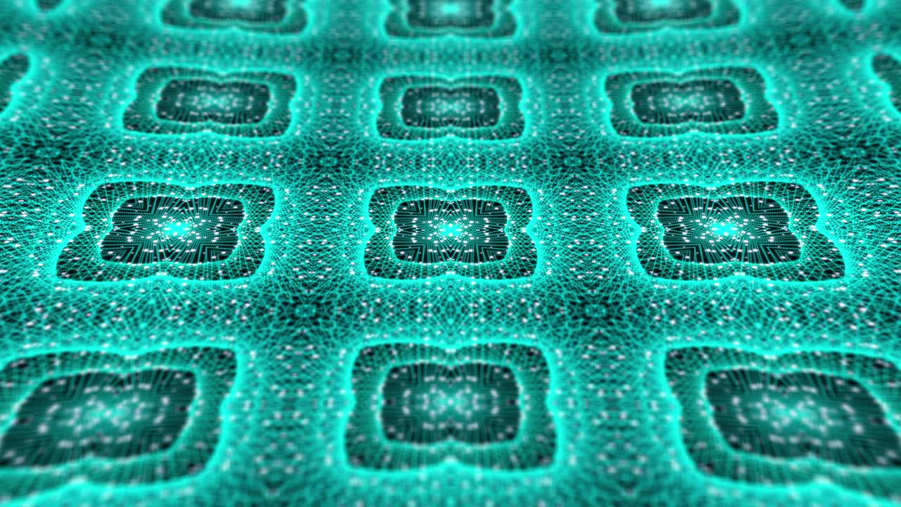 4k multicolor floral red bucle concepto de gráficos de movimiento. fondo caleidoscópico para yoga, meditación, fitness, clubes, etc. moderno abstracto digital mandala fractal animación sin costuras