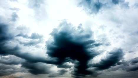 storm clouds, time-lapse